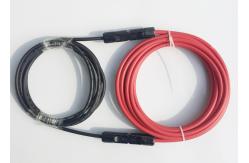 China Excellent Flexibility 6mm Solar Panel Cable High Electrical Conductivity With  Connector supplier