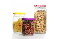 China Factory Wholesale 8Oz 16Oz 24Oz Glass Canning Jars With Lid supplier
