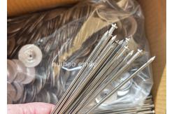 China 11Ga Stainless Steel 316L Insulation CD Weld Stud Pins With Self Locking Washer supplier