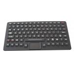 89 Keys IP65 Dynamic Sealed Backlight Illuminated Keyboard With Touchpad for sale