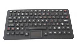 China 89 Keys IP65 Dynamic Sealed Backlight Illuminated Keyboard With Touchpad supplier