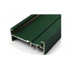 Colored Rectangular Aluminum Tubing , Extruded Aluminum Window Frame