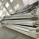 7.5M ASTM A36 Octagonal Steel Lighting Pole Hot Dip Galvanized for sale