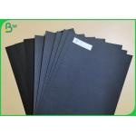 Jumbo roll Coated 110g To 350g Double sides full Black Craft Paper board for sale