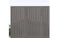 China High-End Gate Tubular Steel Fence  Simple And Elegant 2m*1.8m Gate supplier