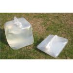 Collapsible 5L 20L Plastic Jerry Can Semi Folding Water Storage Container for sale