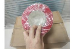 China 48mm Red Serrated Edge Stucco Tape Moisture-Resistant UV Exposure supplier