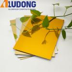 1550mm Width Mirror Finished Aluminum Panel With PE Surface Coating