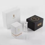Custom Black White Cosmetic Perfume Vial Perfume Packaging Box Design Templates for sale