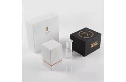 China Custom Black White Cosmetic Perfume Vial Perfume Packaging Box Design Templates supplier