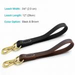 Heavy Duty Handmade Short Dog Leash 12 Inches for sale