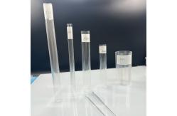 China Sapphire Tube  99.999%  AL2O3 Polished High Hardness Ion Source Customization EFG KY supplier