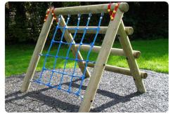 China Combination Childrens Climbing Net Playground 1mx2m Customized supplier