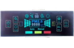 China Custom Monochrome TN Lcd Display , Digital Segment Lcd Display For Function Machine supplier