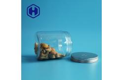 China 500ml Food Grade Round PET Mason Jar With Aluminum Lid supplier