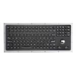 116 Keys Black Ruggedized Keyboard With Trackball And Numeric Keypad for sale