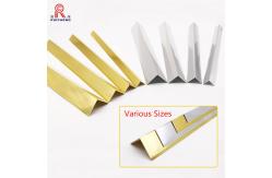 China Transition Profile Aluminium L Shape Trim Ceramic Edge Protector Angle Strips supplier