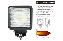 China 30W 2400lm 6000K LED Work Flood Lights For Automotive Truck supplier