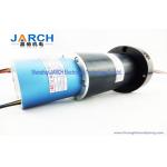 Electrical Ethernet Hybrid Slip Rings Four Passage With 78mm Overall Diameter , 30RPM Speed for sale