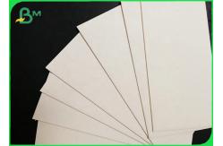 China Natural White Water Absorbent Uncoated Coaster Paperboard Sheets 0.8mm 1mm supplier