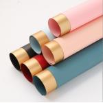 Handcrafted Floral Art Jincai Paper's Grand Opening with Two-Color Gilded Ouya Flower Wrapping Paper for sale