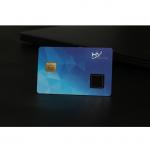 Contactness Fingerprint Plastic RFID Card 128K Cold Pressure Process for sale