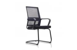 China Black Nylon Adjustable Office Computer Chair Plastic Mesh Drafting Chair supplier