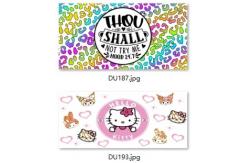 China ISO9001 UV Varnish UVDTF Cup Wraps DTF Tumbler Wraps 16oz supplier