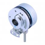 K50 Optical Position Encoder , Hollow Shaft Optical Encoder 14mm Line Driver Output 5V DC 5000 Resolution for sale