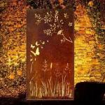Custom Thickness Metal Decorative Panels Corten For Wall