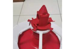 China Automatic Poultry Chicken Feeder Pan For Broiler supplier