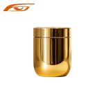 Gold Color Plated CNC Milling Turning Electroplating Products Custom Color for sale