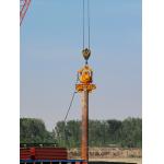 High Frequency 1100 R/Min Sheet Pile Mini Excavator Double Clamp Vibro Hammer For Crane for sale