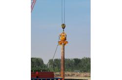 China Frequency Variable Sheet Pile Driver Electric Vibro Hammer High Efficiency supplier