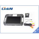 10km UAV Video Link FHD COFDM Transmitter & Receiver with Color Display H.264 Compression Low Latency AES256 for sale