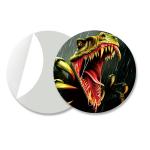 PET / PP Lovely Animal Image Sticker 3d Lenticular Printing Adhesive For Kids
