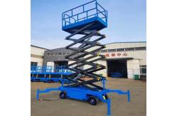 China 10m 18m Electric Lifting Platform Hydraulic Crawler Mobile Truck Mounted Scissor supplier