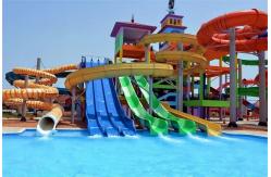 China 18.5Kw 3m Width Water Park Slide Amusement Theme Park Facilities Games supplier