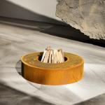 Corten Steel/Weathering Steel Fire Pits For Freestanding Outdoor Wood Burner Fireplace for sale