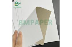 China Recycled Pulp Packing Box 230gsm 350gsm C1S Grey Back Cardboard supplier