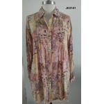 Blouses 100% Rayon Jacquard Weaved Women's Shirt for sale
