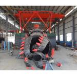 Professional 960 cbm/h Cutter Suction Mud dredging boat for Mud Removal 14 m Dredging Depth for sale