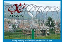 China Airport Razor Barbed Wire For Security Fence OEM / ODM Available supplier