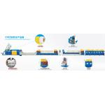 Intelligent PLC Control Plastic PP Strap Production Line Tape With 5-19 Mm Green Color for sale