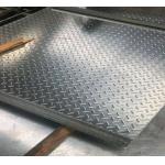 ASTM DX51D Z181-Z275 Full Hard T Type / Tear Drop Gi Chequered Plate For Metal Roof for sale