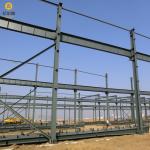 Strong Steel Structure Construction Customizable Bolted Or Welded Method