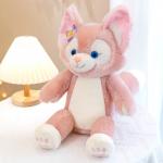 Custom 100% Polyester Plush Fox Toy With PP Cotton Filler