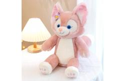 China Custom 100% Polyester Plush Fox Toy With PP Cotton Filler supplier