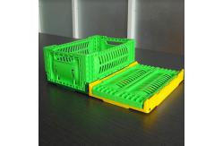 China Rectangular Stackable Plastic Folding Crate Mini 30x20x12cm supplier