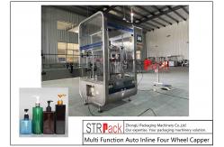 China Multi Function Round Bottle Screw Capping Machine Auto Inline Capper Trigger Pump supplier
